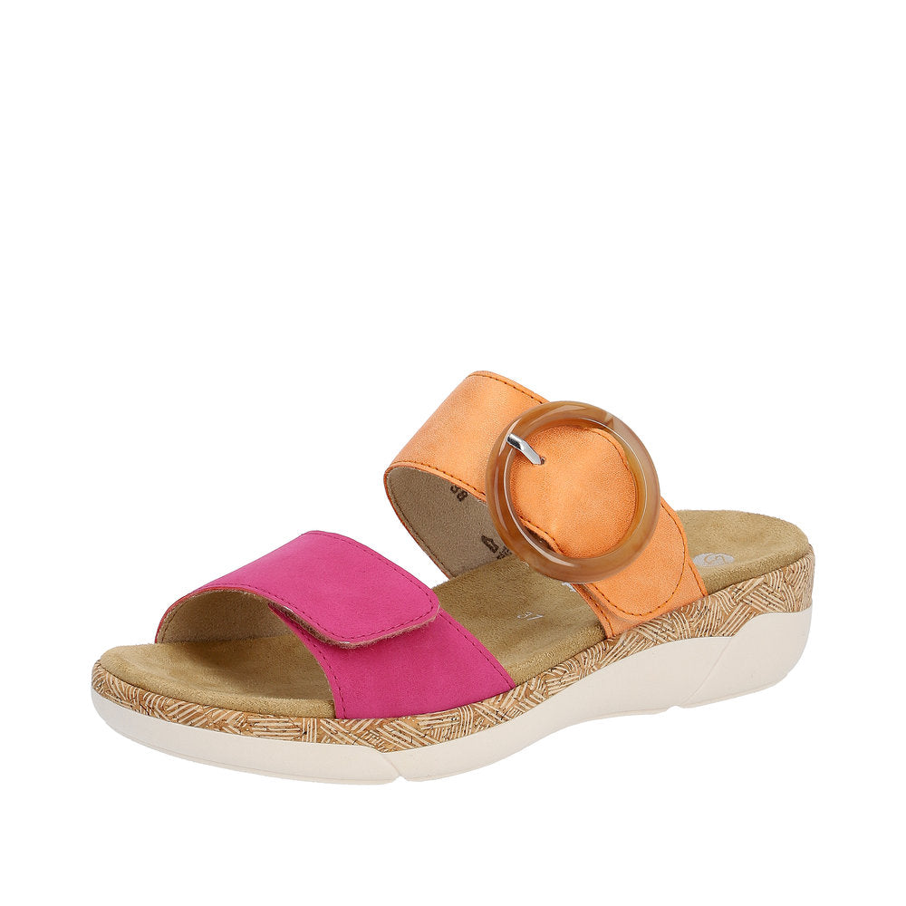 Remonte Women's sandals | Style R6858 Casual Mule - Orange