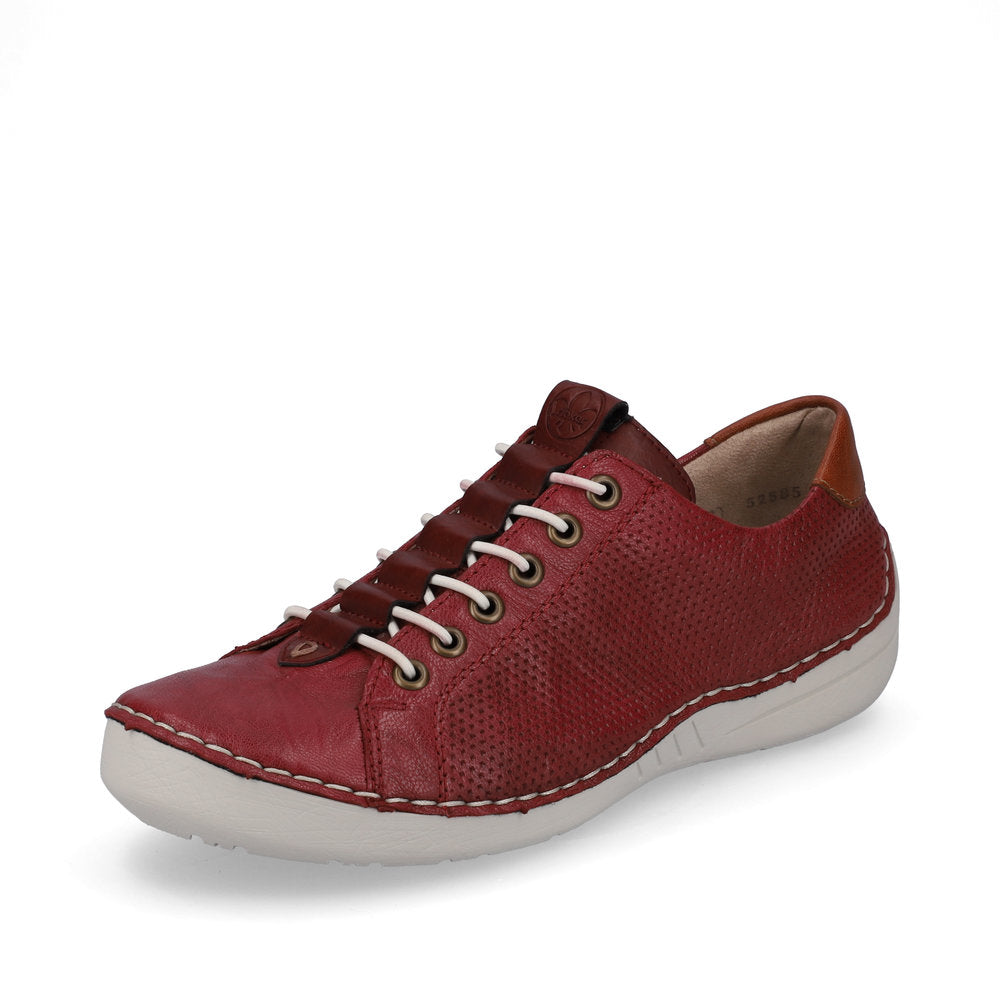 Rieker Women's shoes | Style 52585 Casual Slip-on - Red