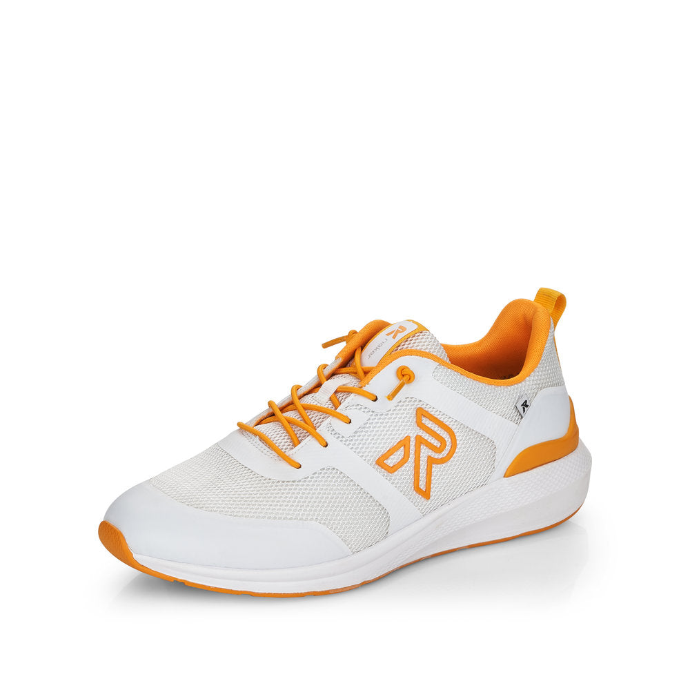 Rieker EVOLUTION Women's shoes | Style 40102 Athletic Lace-up - White Combination