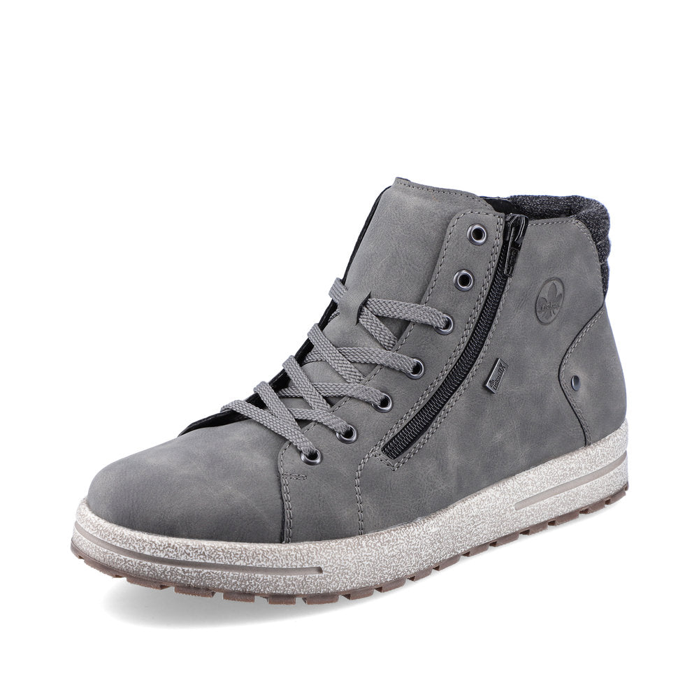 Rieker Synthetic leather Men's boots| 30721 Ankle Boots - Grey