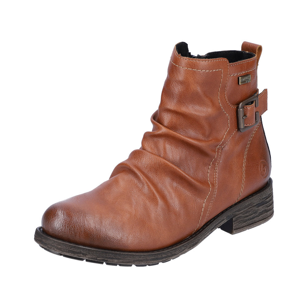 Remonte Synthetic Material Women's mid height boots| D8082 Mid-height Boots - Brown