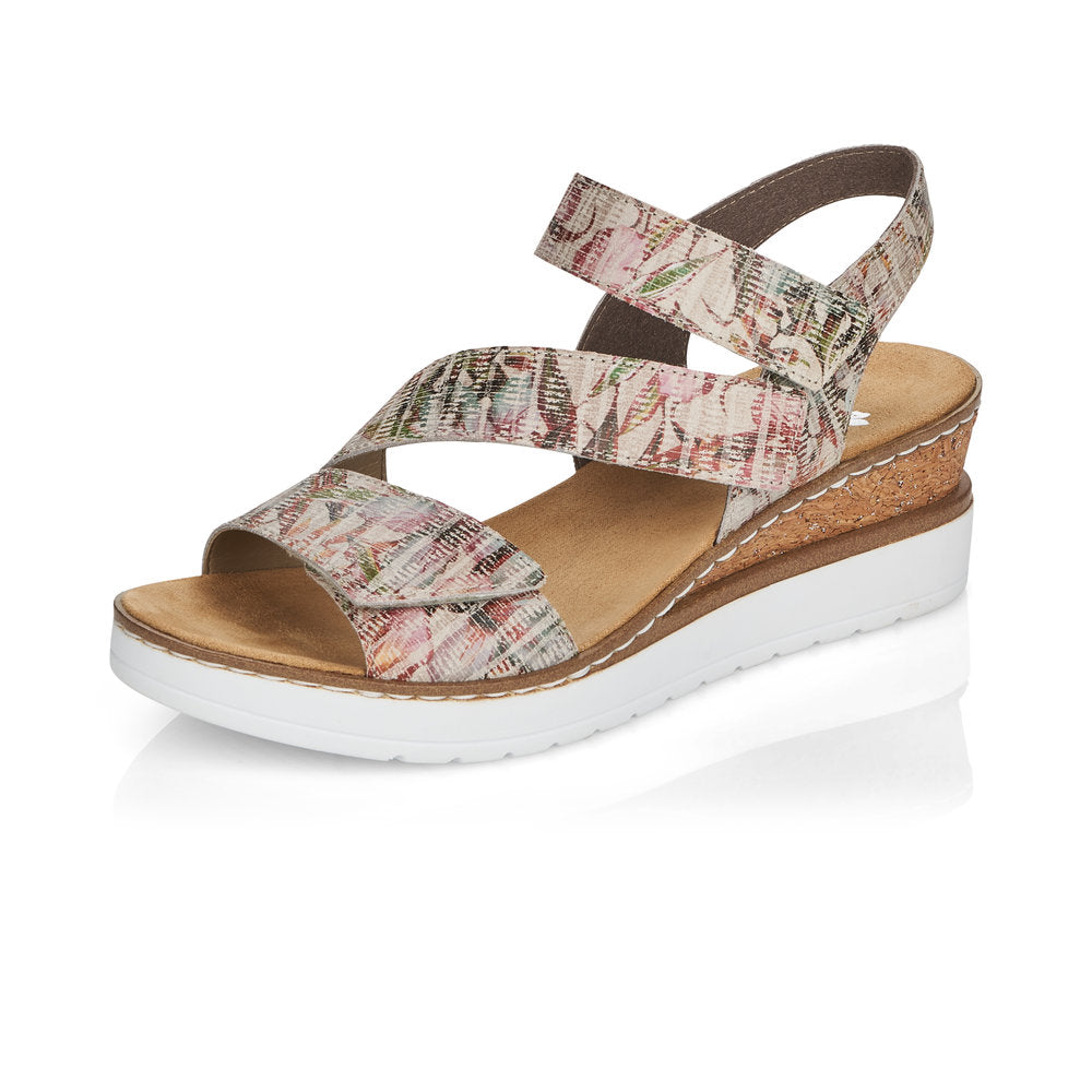 Rieker Women's sandals | Style V3887 Dress Sandal - Multi