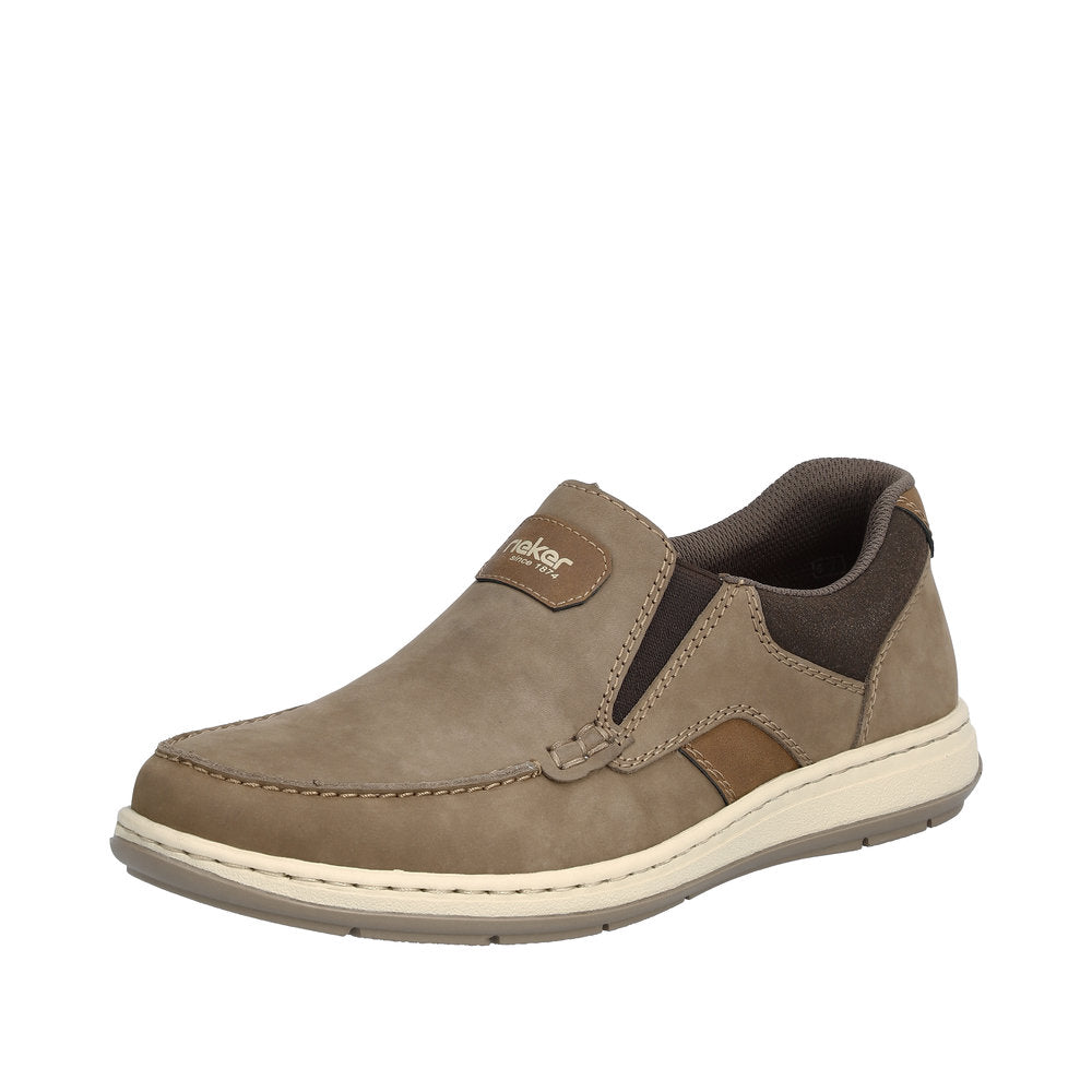 Rieker Men's shoes | Style 17368 Casual Slip-on - Brown