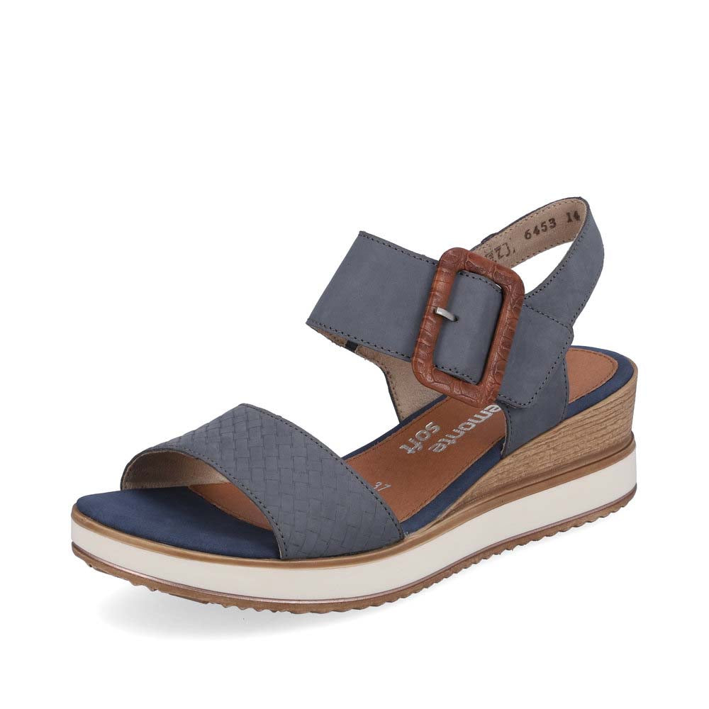 Remonte Women's sandals | Style D6453 Dress Sandal - Blue