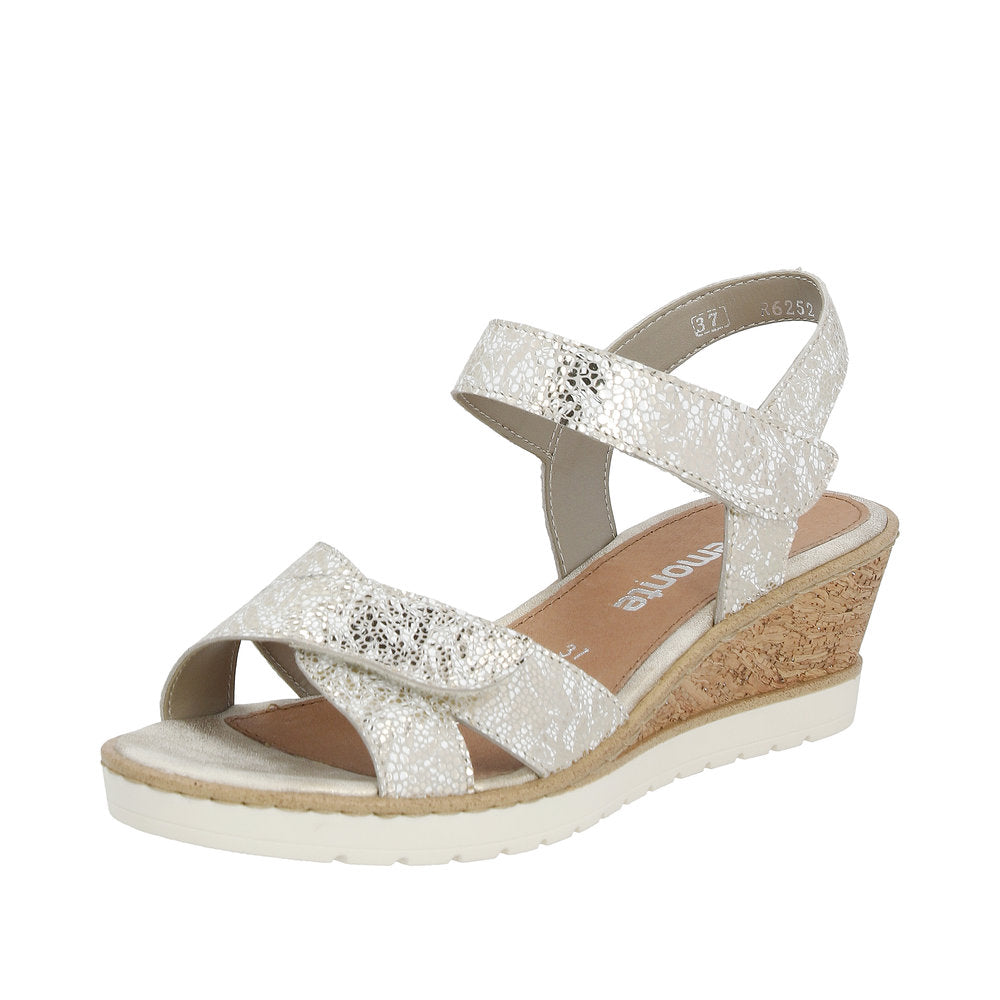 Remonte Women's sandals | Style R6252 Dress Sandal - Gold