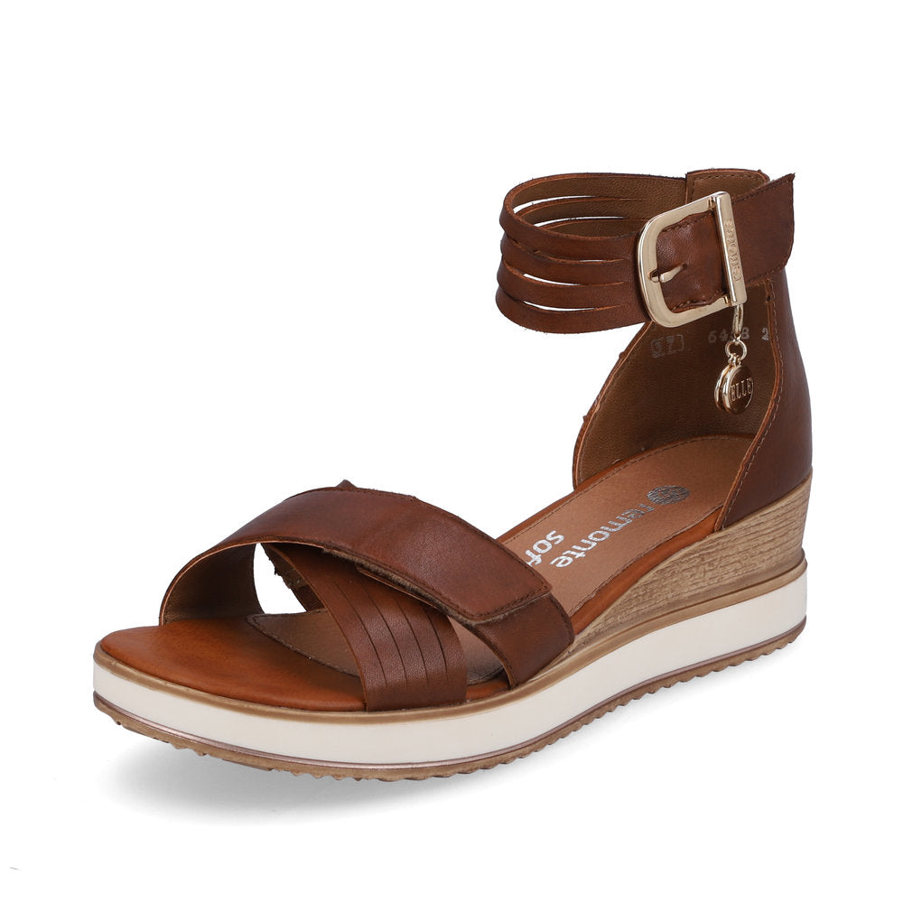 Remonte Women's sandals | Style D6458 Dress Sandal - Brown