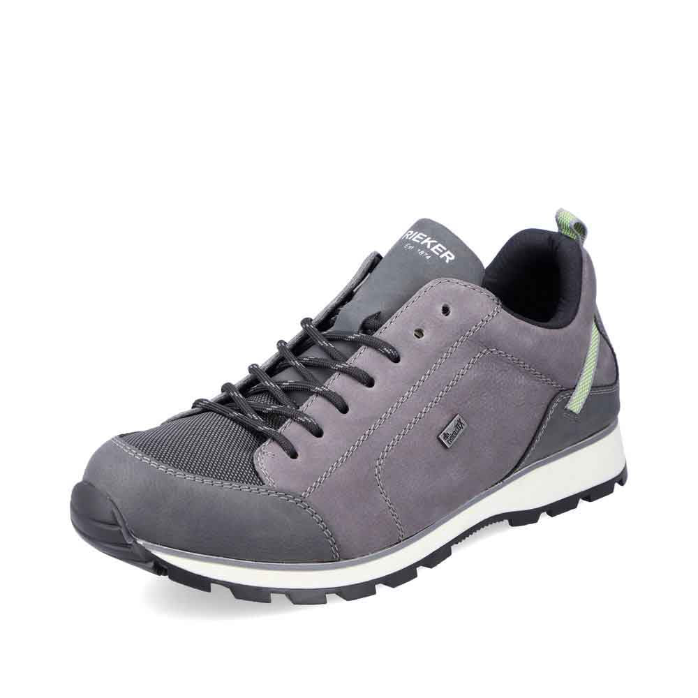 Rieker Men's shoes | Style B5721 Athletic Lace-up - Grey