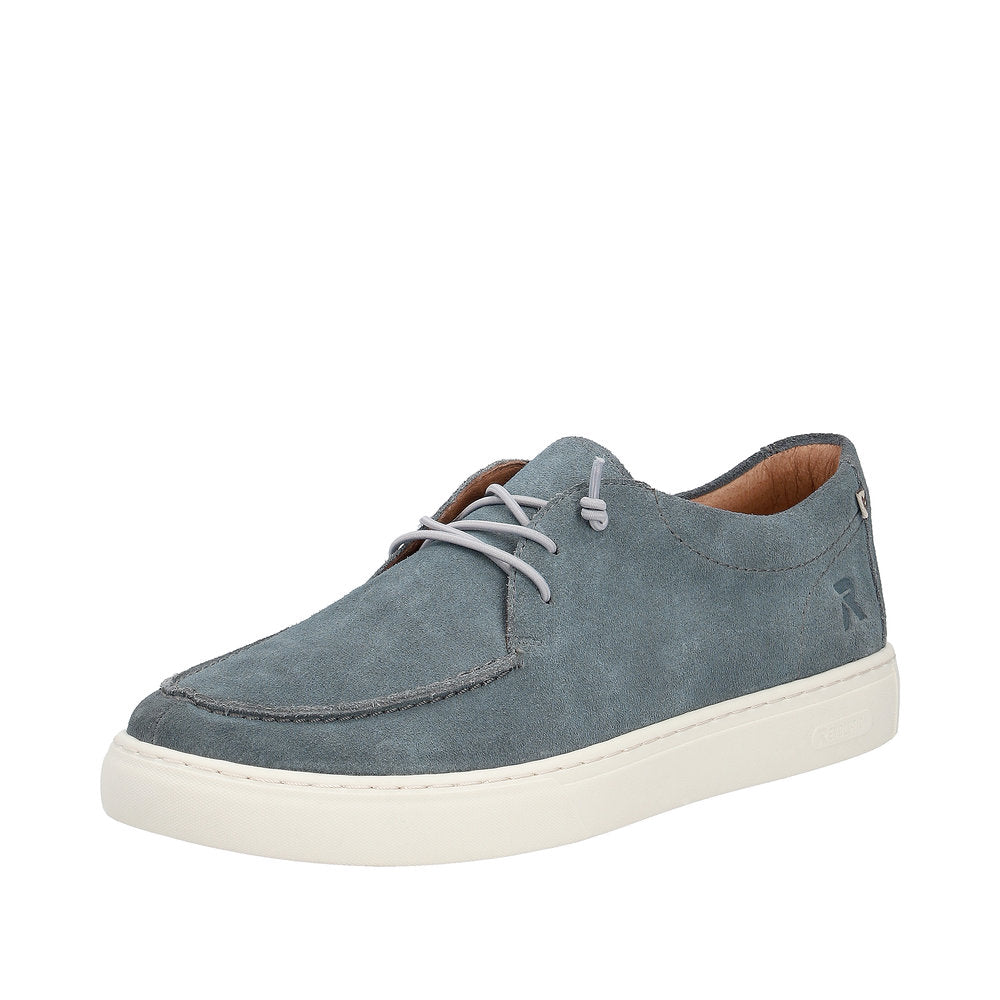 Rieker EVOLUTION Men's shoes | Style U0702 Casual Lace-up - Blue