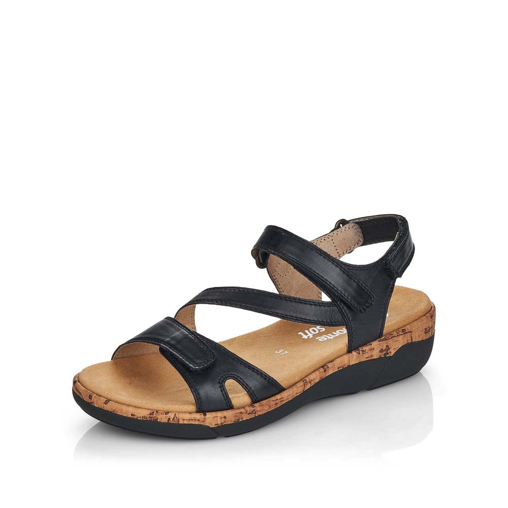 Remonte Women's sandals | Style R6850 Casual Sandal - Black