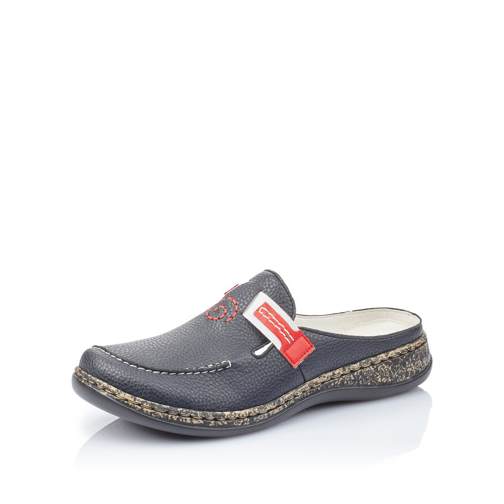 Rieker Women's shoes | Style 46393 Casual Clog - Blue