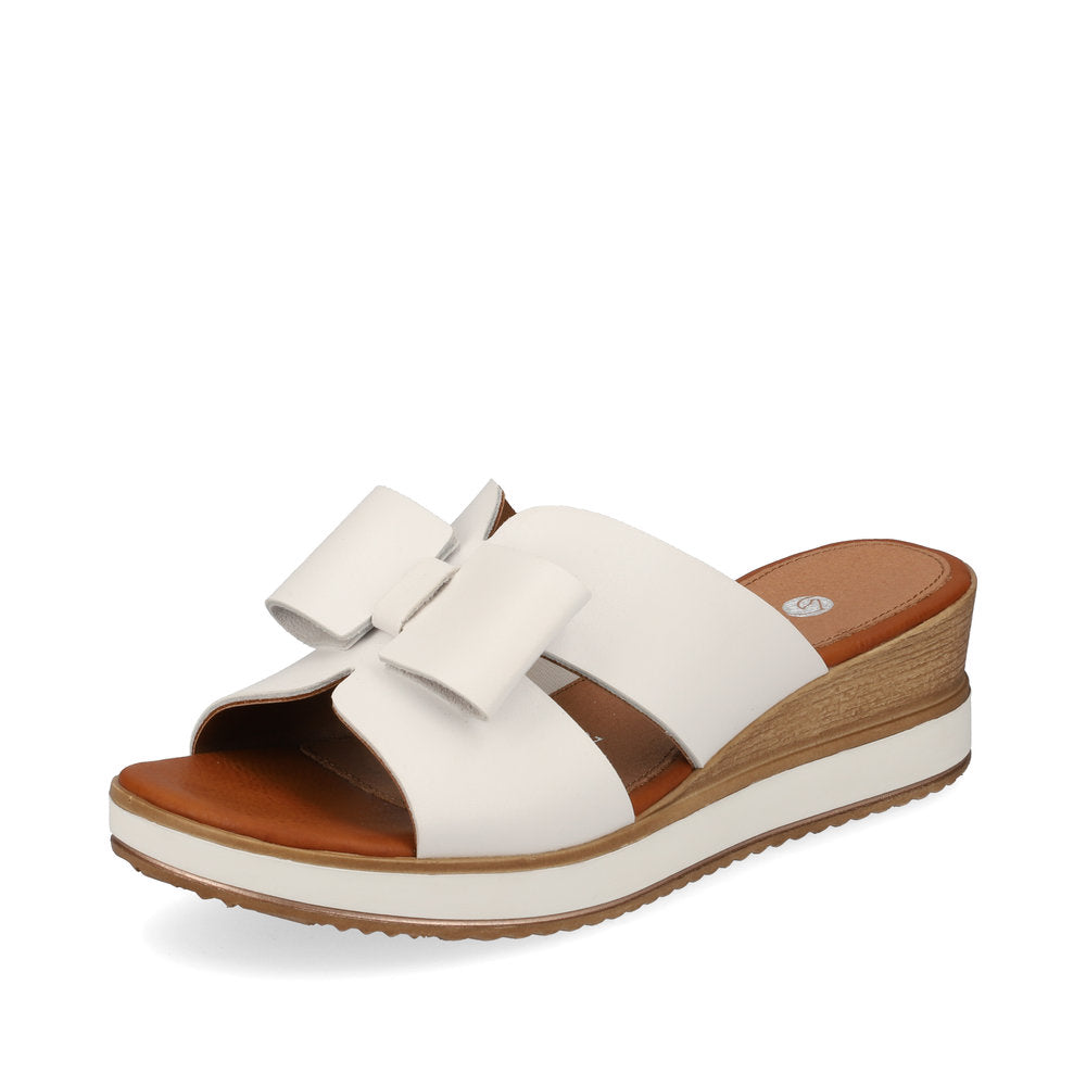 Remonte Women's sandals | Style D6456 Dress Mule - White