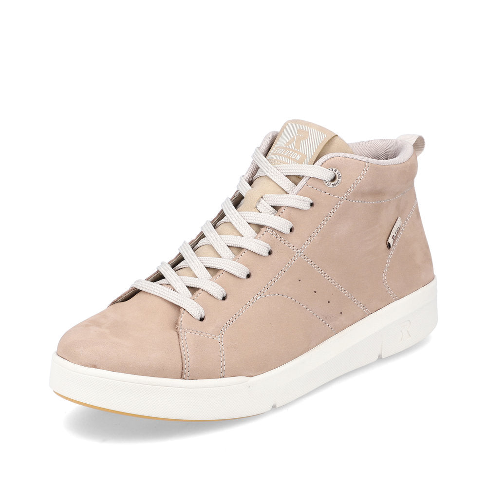 Rieker EVOLUTION Leather Women's shoes| 41907 - Beige