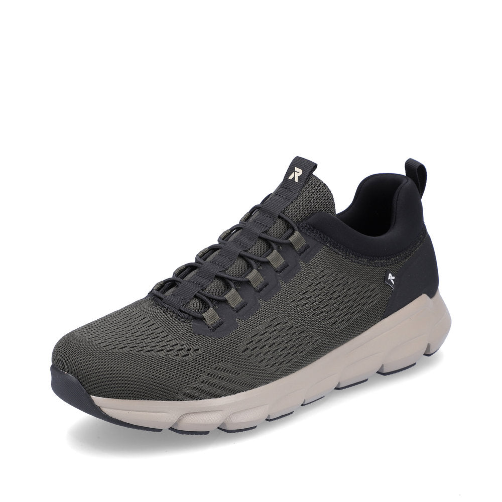 Rieker EVOLUTION Textile Men'S Shoes | 07805 Athleisure Shoes - Green