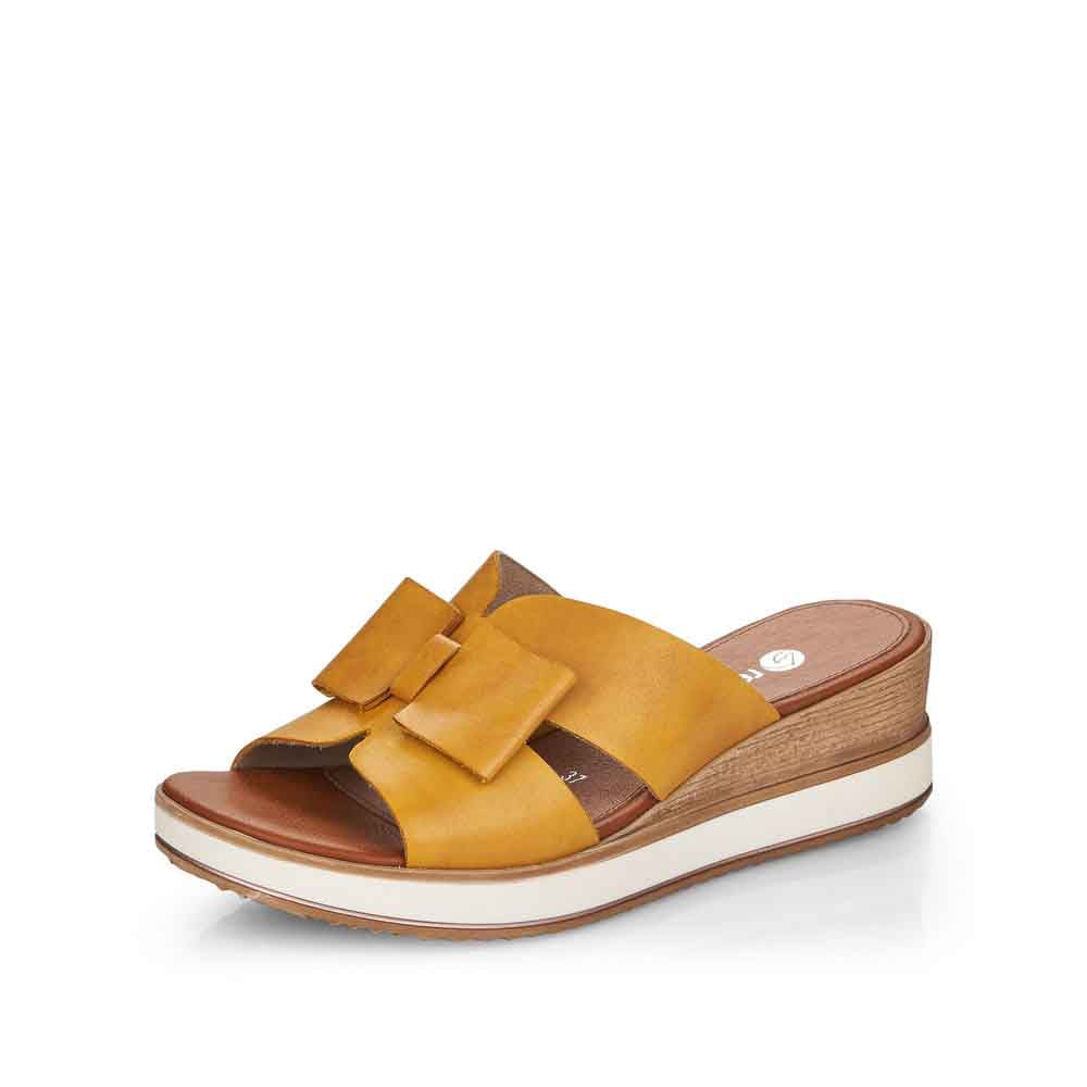 Remonte Women's sandals | Style D6456 Dress Mule - Yellow