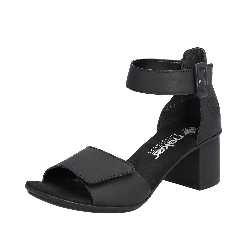 Rieker Women's sandals | Style 64750 Dress Sandal - Black