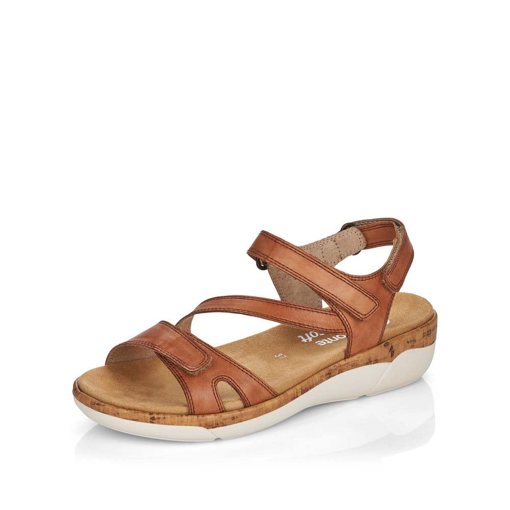 Remonte Women's sandals | Style R6850 Casual Sandal - Brown